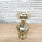 Vase laiton ciselé