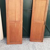 Pair of oak cabinet doors