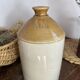 Two-tone stoneware jar, SRD, England