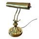 Lampe de notaire, de banquier doré