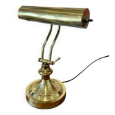 Notary lamp, golden banker lamp