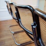 Set of 4 chairs cesca B32 Marcel Breuer by Thonet