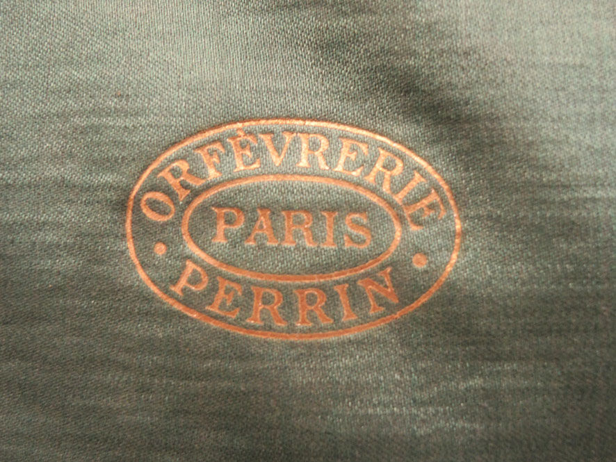 Coffret de 24 anciens couverts style art déco orfevrerie perrin paris