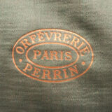 Coffret de 24 anciens couverts style art déco orfevrerie perrin paris