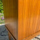Vintage teak bedside tables from the 1970s.