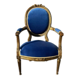 Fauteuil médaillon styl louis XVI