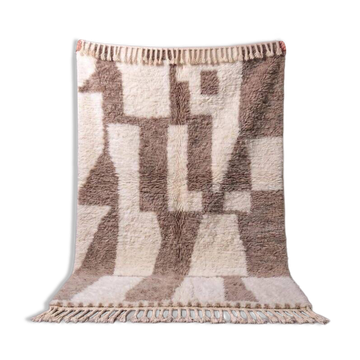 Tapis beni ouraine fait main traditionnelle authentique 150/250 cm