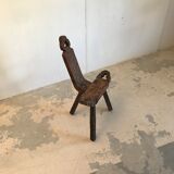 Savoyard-style low stool