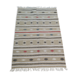 Traditional kilim carpet with Berber motifs 100x145cm