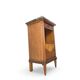 Tables de chevet italiennes en placage d'acajou avec de splendides