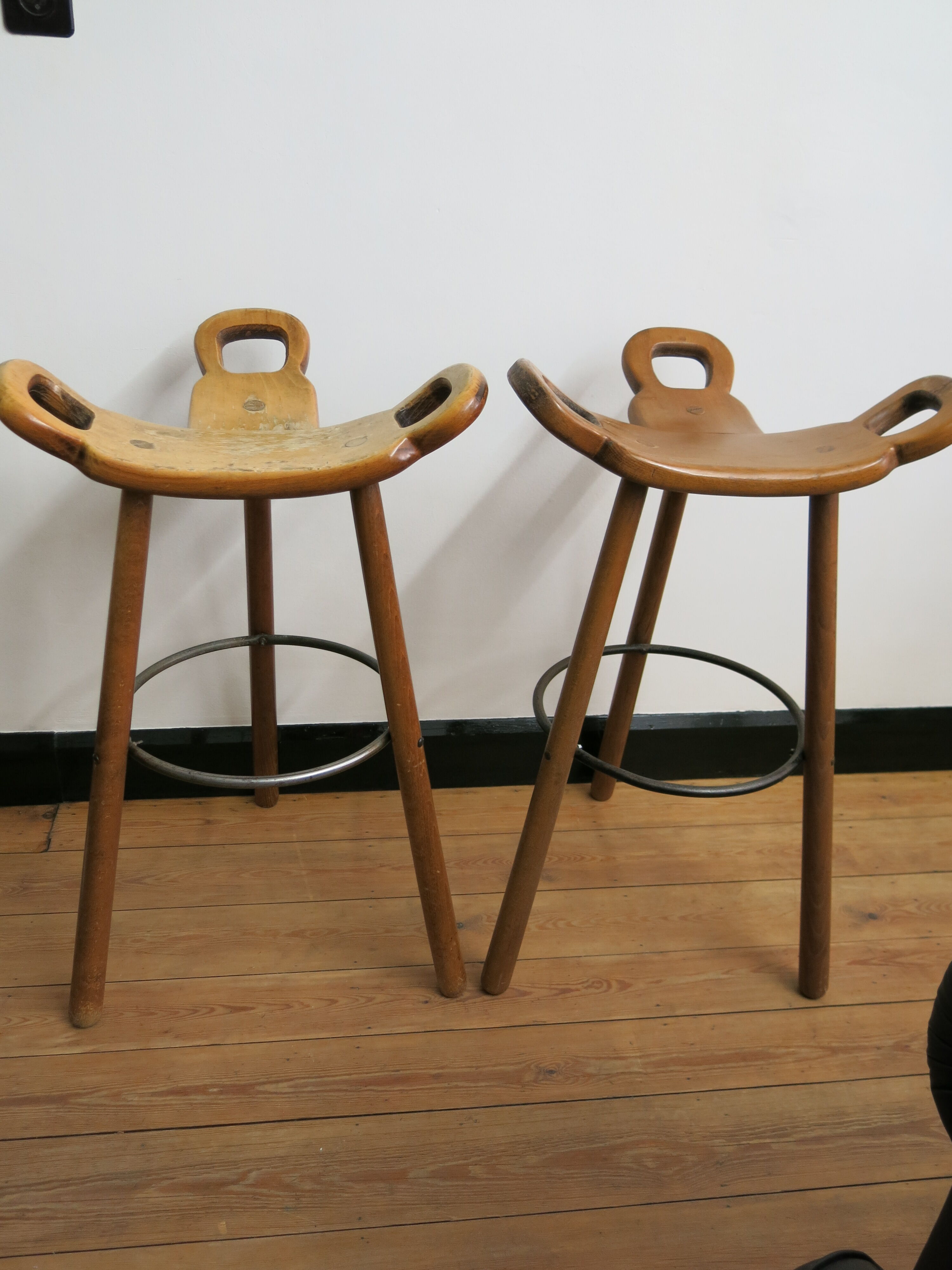 Duo de tabourets de bar 'Marbella'