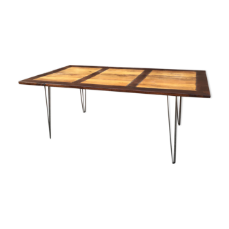 Industrial hairpin table