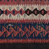 Tapis Kilim Ancien Iran Senneh : 1.27 X 2.98 Mètres