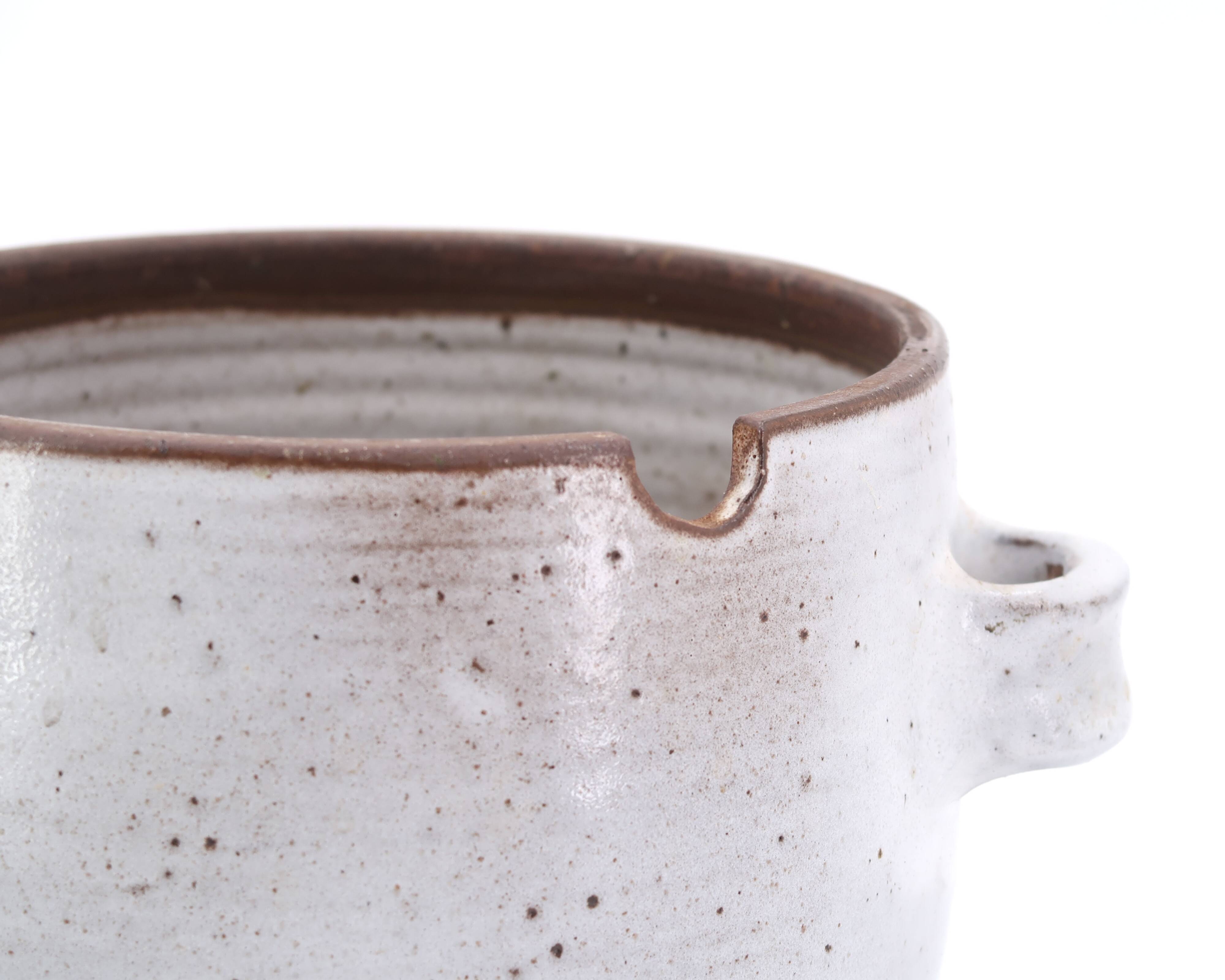 Stoneware tureen by Jeanne and Norbert Pierlot, ceramics from the 70s