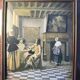 Vintage 1940s - Framed Print - Pieter De Hooch - A Dutch Interior