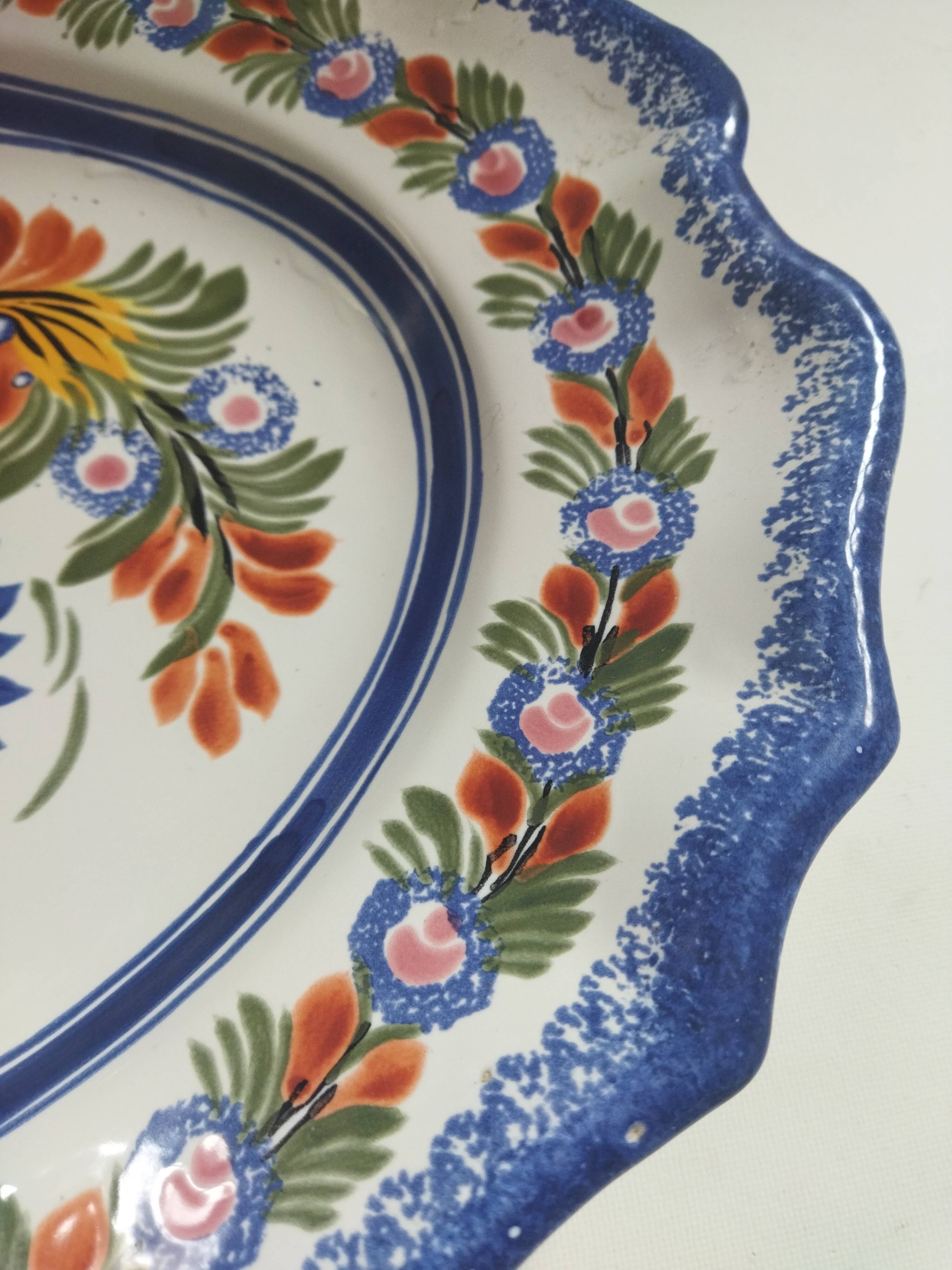 Henriot Quimper dish