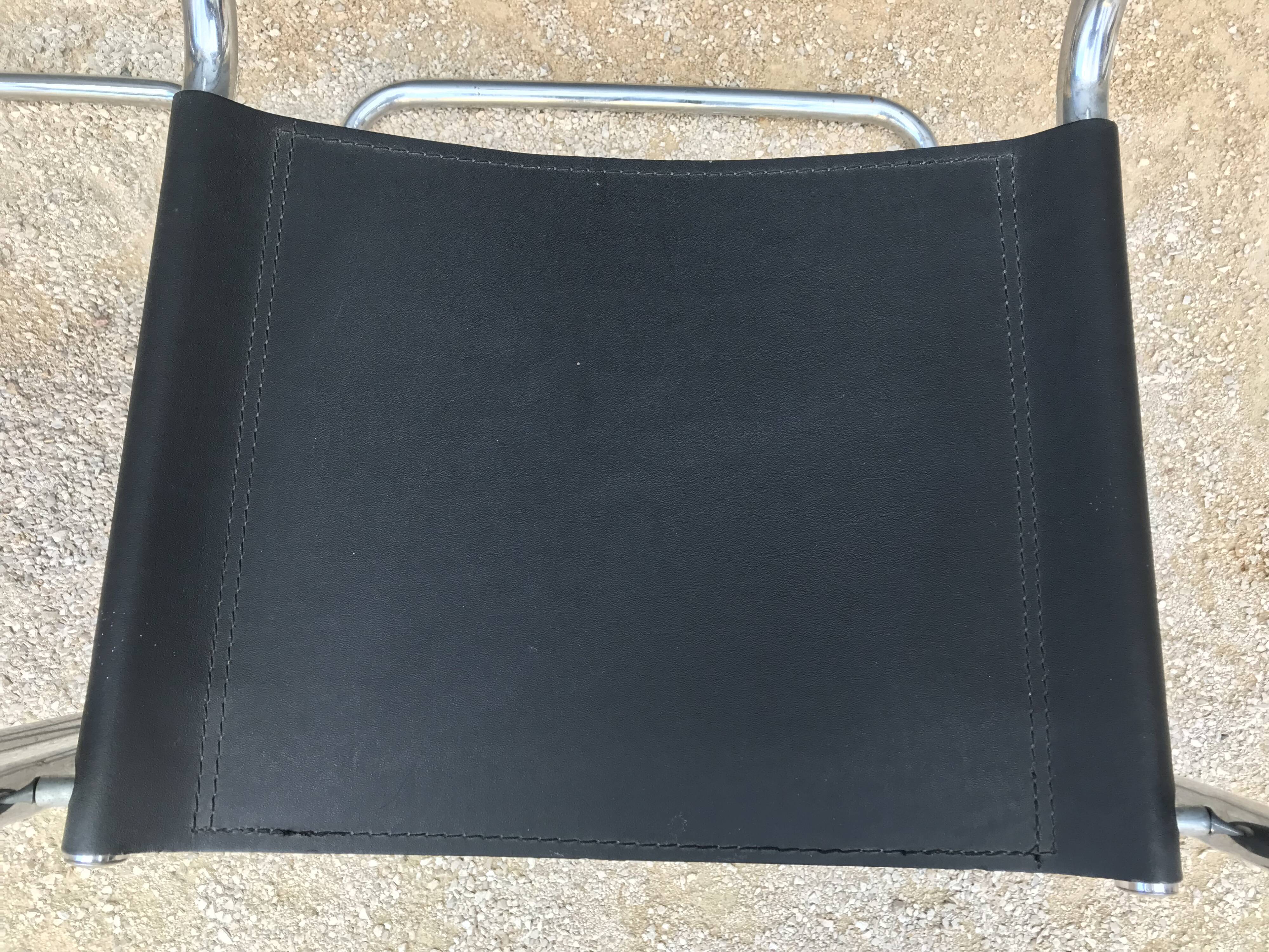 Pair of leather chairs