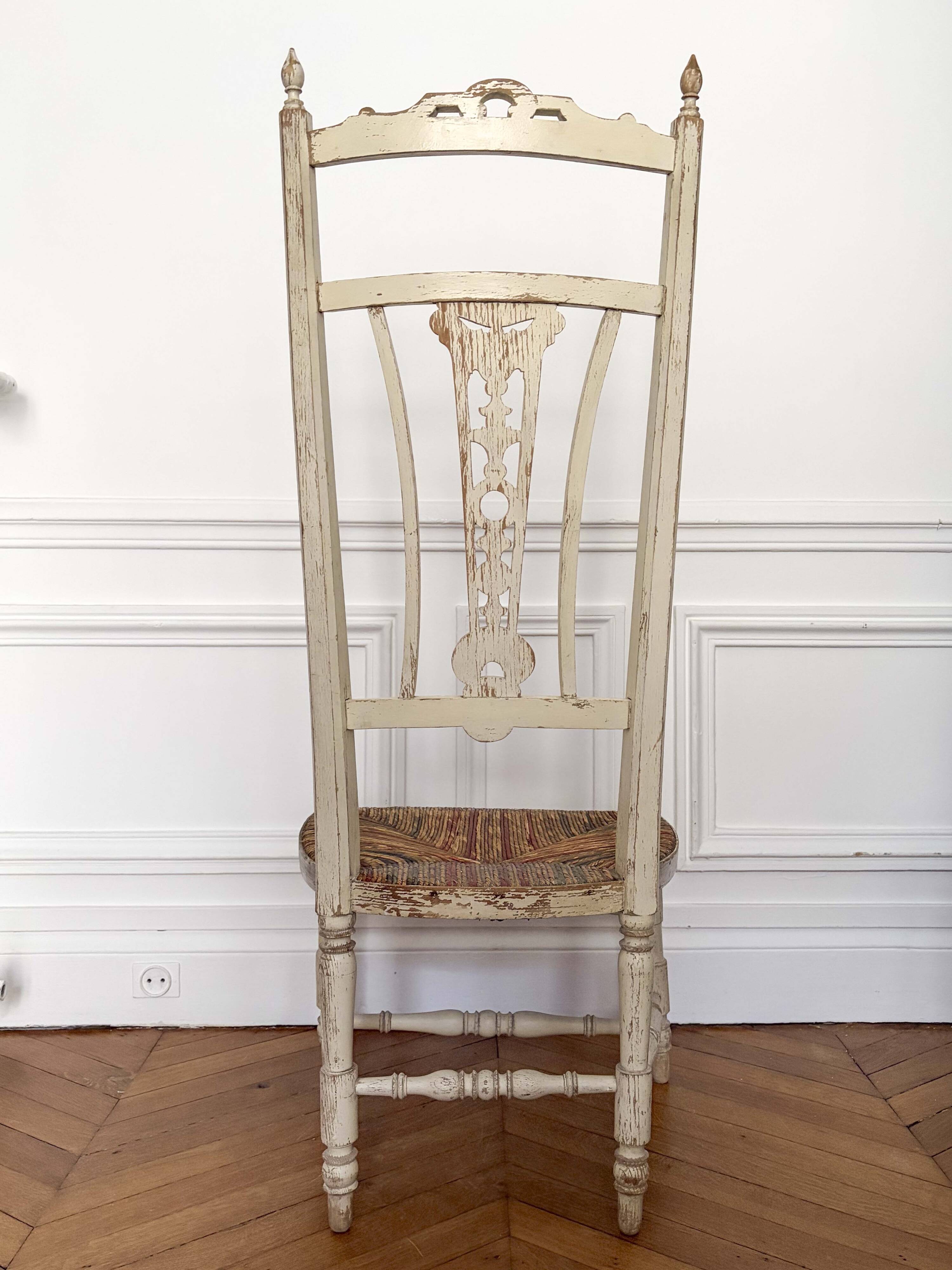 Provençal nursing chair