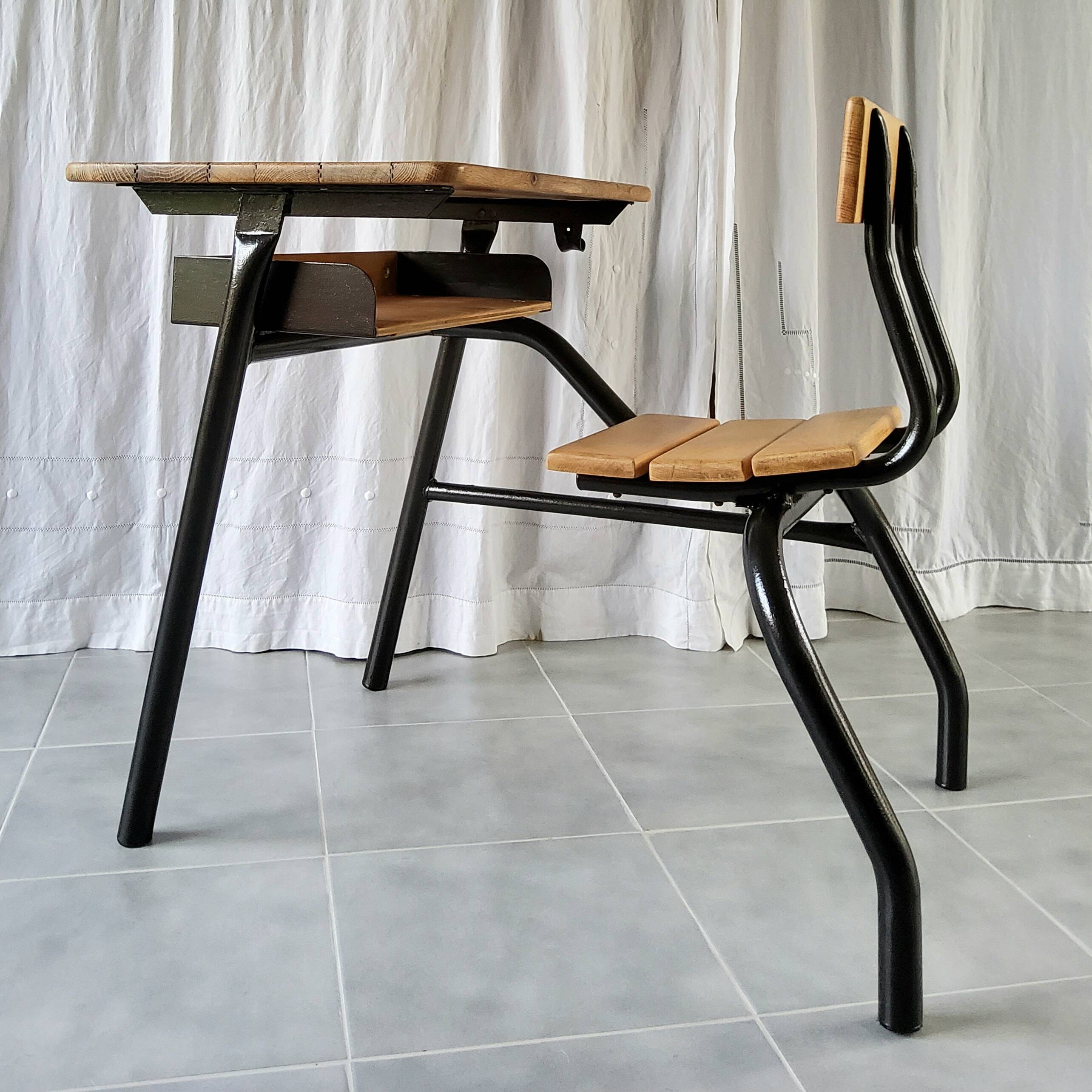 School desk from the 60s/70s