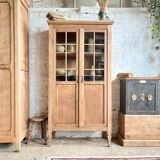 Old glass cabinet