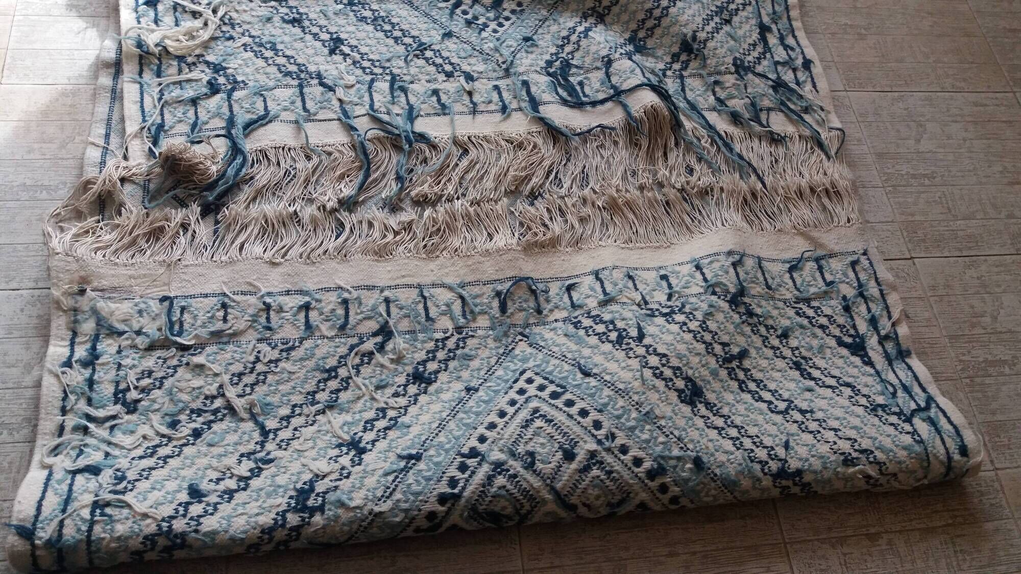 Berber wool rug