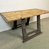 Table basse rivetée industrielle, années 1960