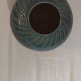 Two-tone glazed ceramic vase