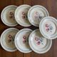 Flat plates Digoin tulips