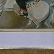 Pair of lithographs by Nahum Gutman
