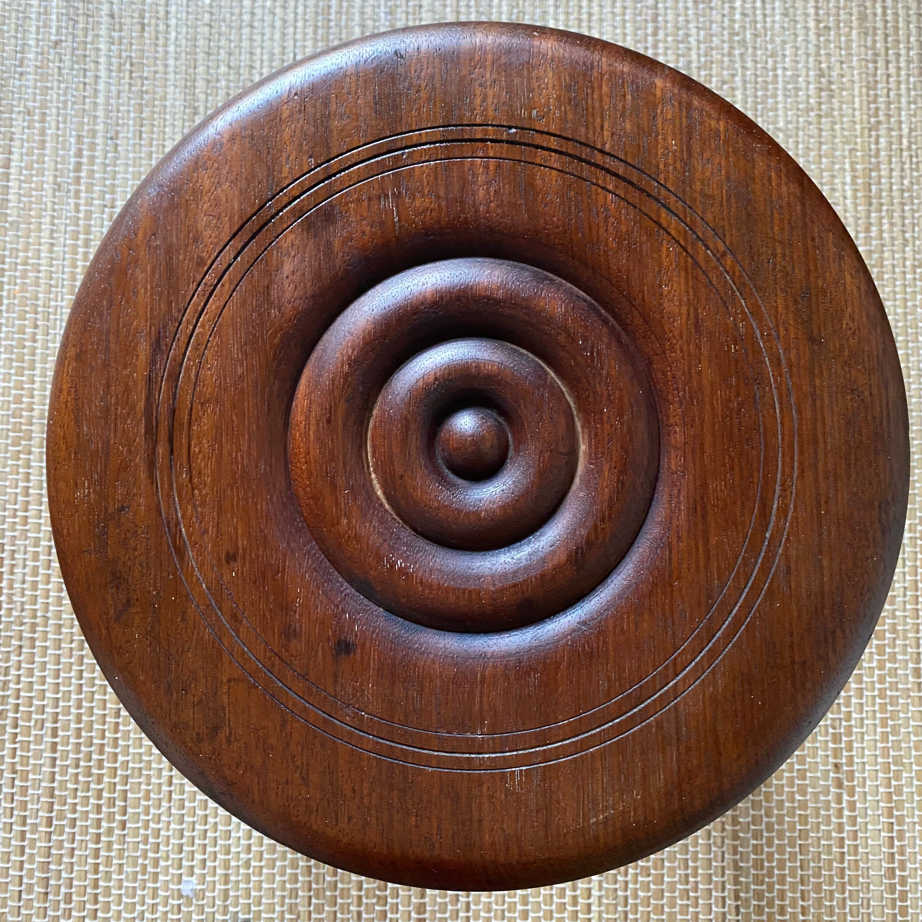 Vintage tripod stool