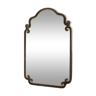 Brass mirror