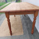 Wooden table or desk with removable legs