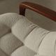 Vintage Teak "Scoop" chair with ottoman by R.Huber & Co