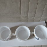 Vintage coffee cup Arcopal patterns family characters