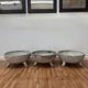 Set of 3 planters Demi-Chaudron, Willy Guhl, Switzerland - 1950/70
