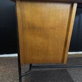 Industrial desk with 3 drawers