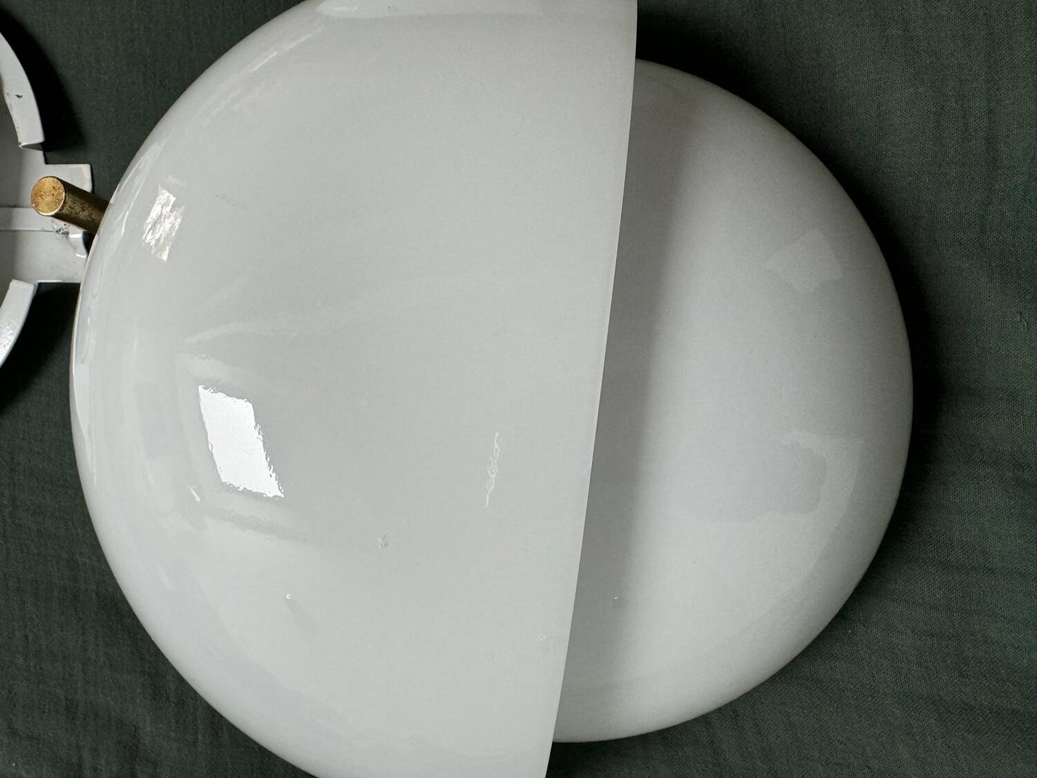 Applique vintage en verre de Murano de Vico Magistretti pour Artemide / Mania / Space Age