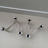 Candle Holder in Silver Metal