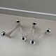 Candle Holder in Silver Metal