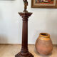 Sellette colonne xixeme en bois