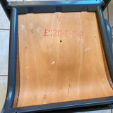 2 original vintage 1960s Mullca 510 adult school chairs