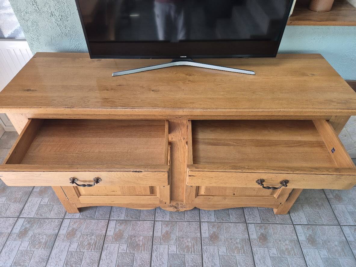 Buffet / Enfilade en chêne massif (170 cm) - Très bon état