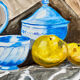Dessin aquarelle nature morte
