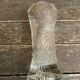 Vintage 1970s Moulded Glass Vase Made in Germany