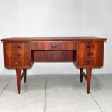 Vintage Scandinavian teak desk