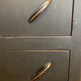 Vintage black dresser