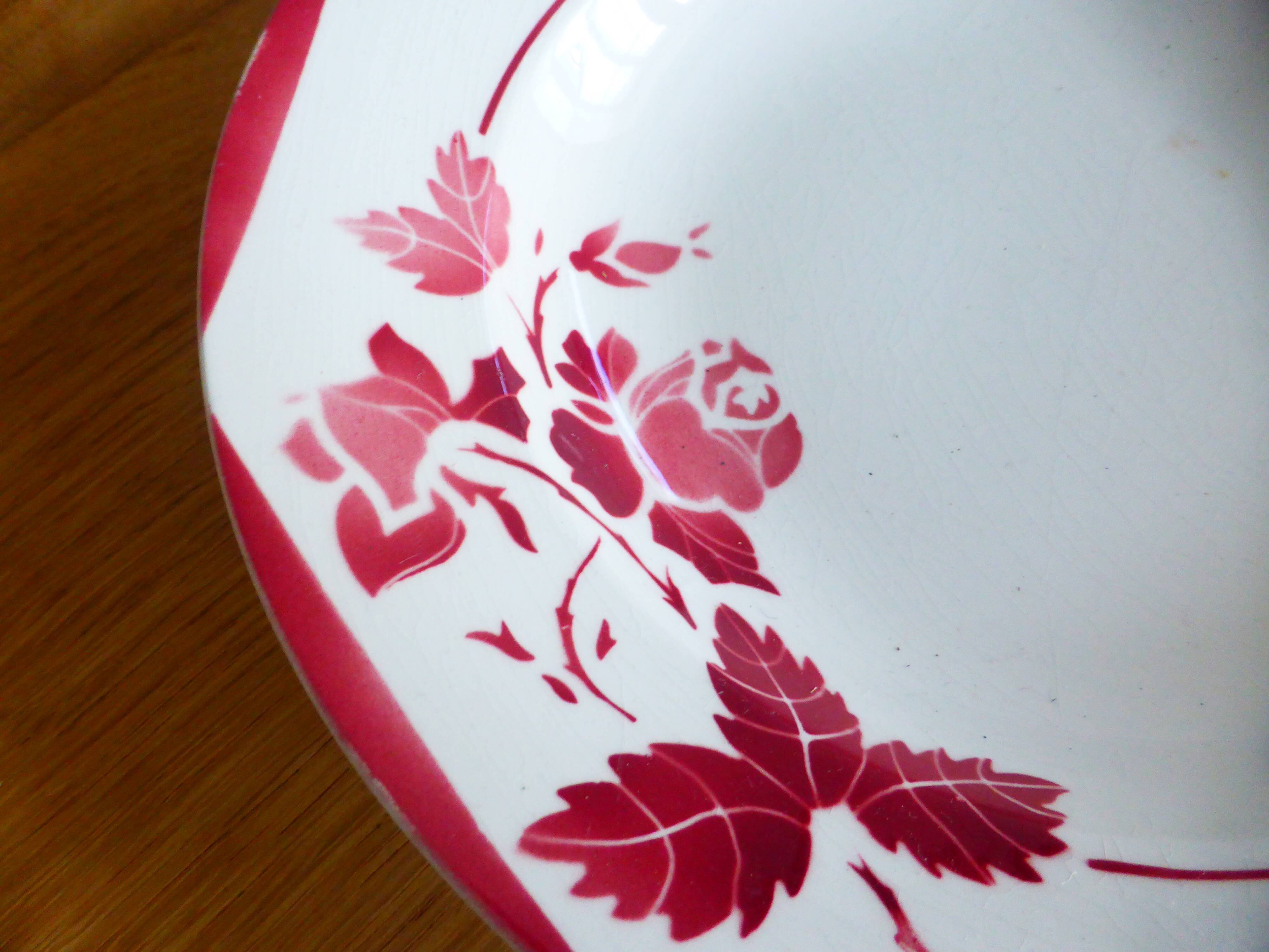 1 deep plate from Gien model Mona 221272