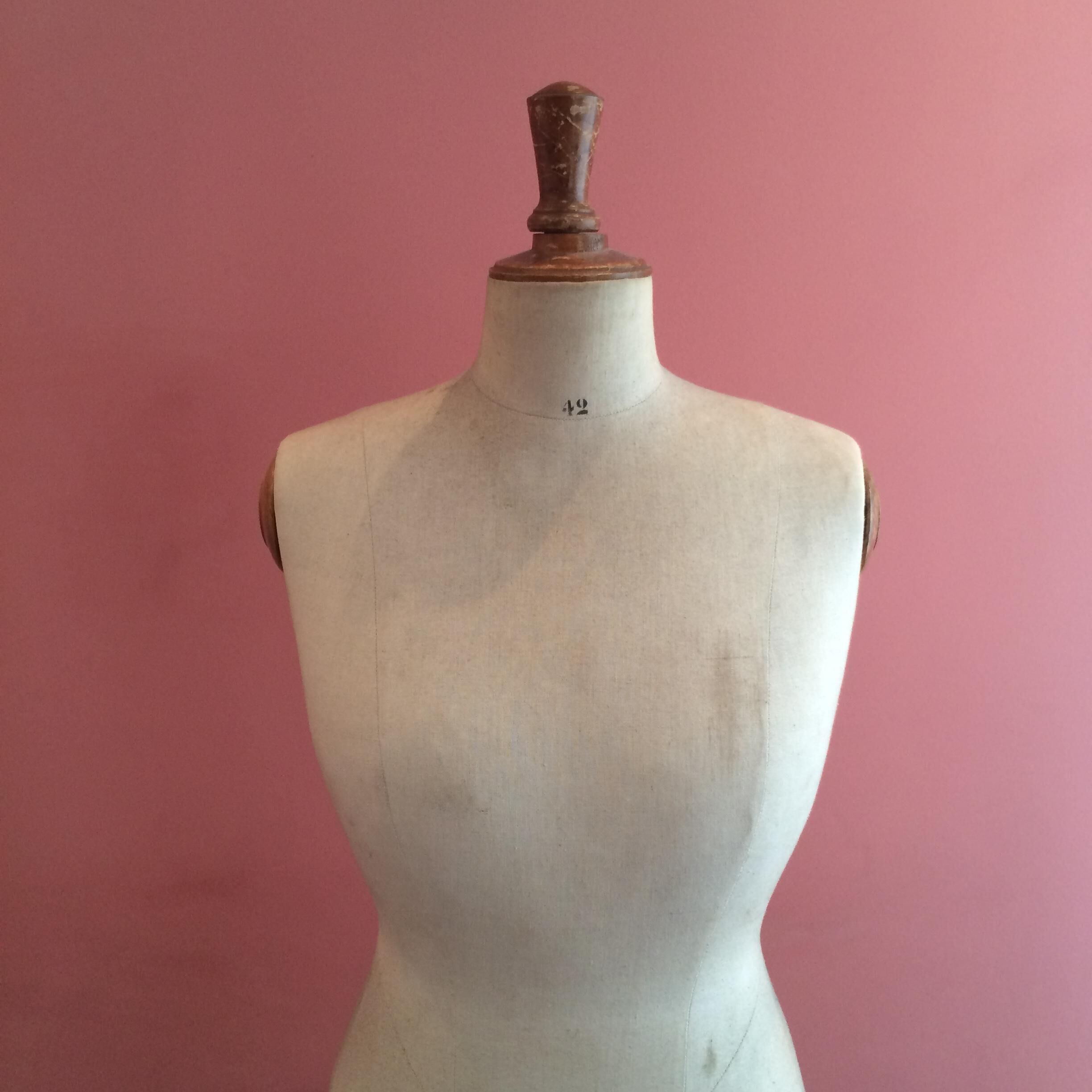 Mannequin couture vintage très rare "La Coquette" Selency