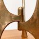 Mid-Century Brutalist Candleholder from Harjes, Germany, 1960s