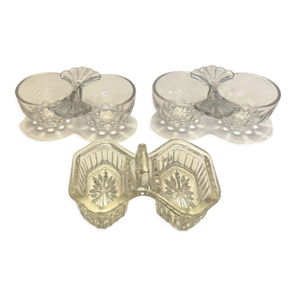 Set of 3 salt shakers